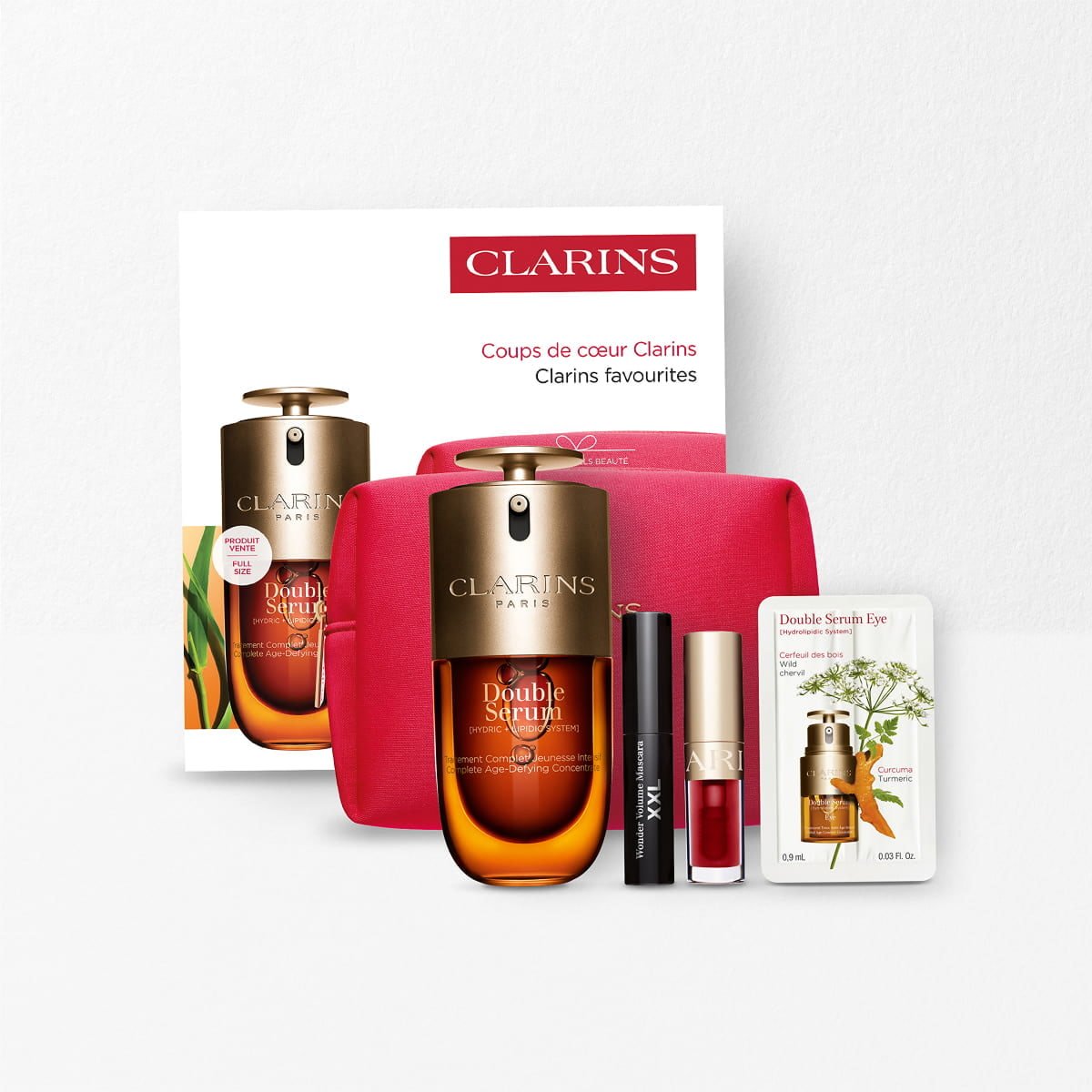 Double Serum Set mit 4 Beauty-Boostern